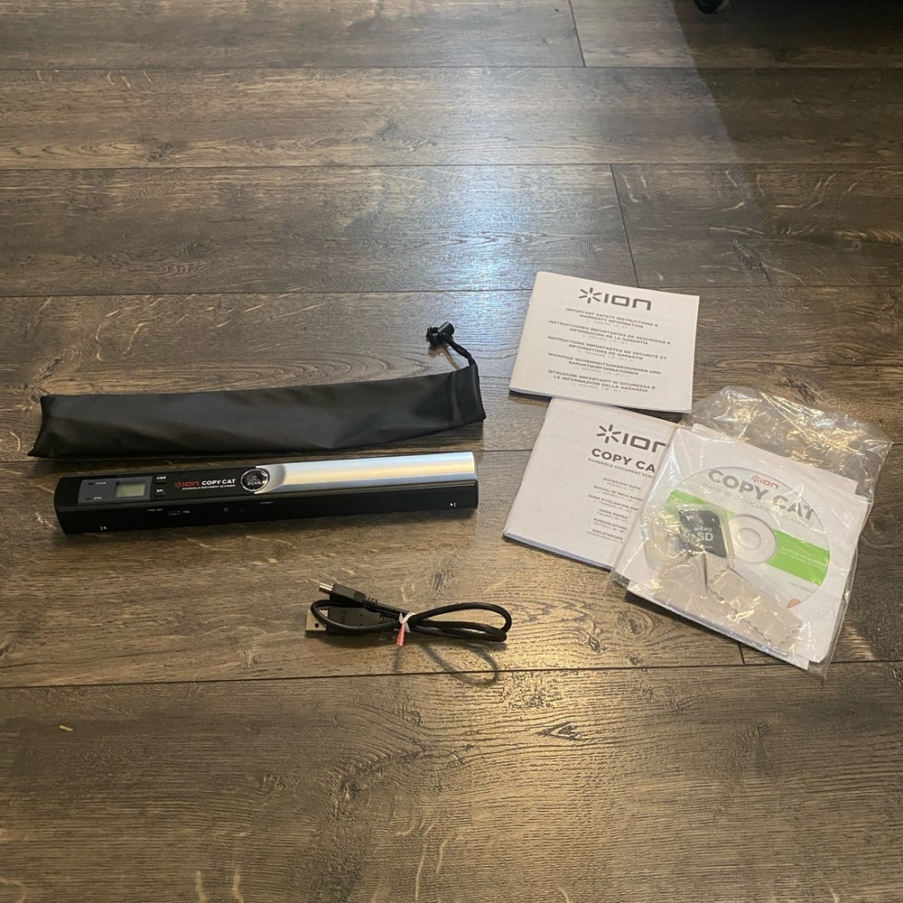 Ion Copycat Handheld Document Scanner NEW‎